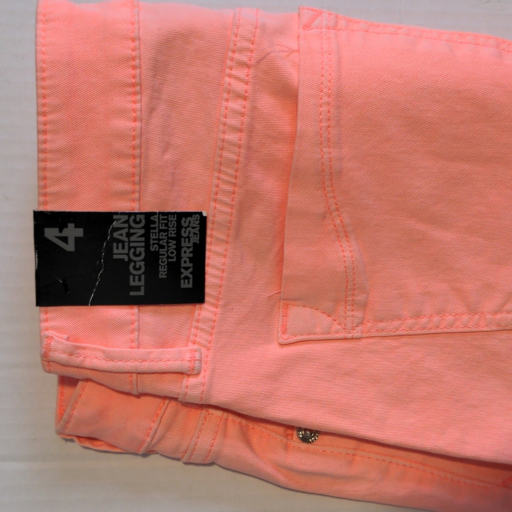 Express Stella Low Rise Jean Legging - Picture 4 of 5